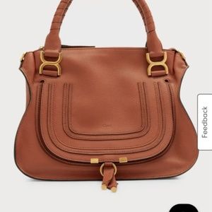 Chloe Marcie Crossbody Bag (medium double carry satchel)